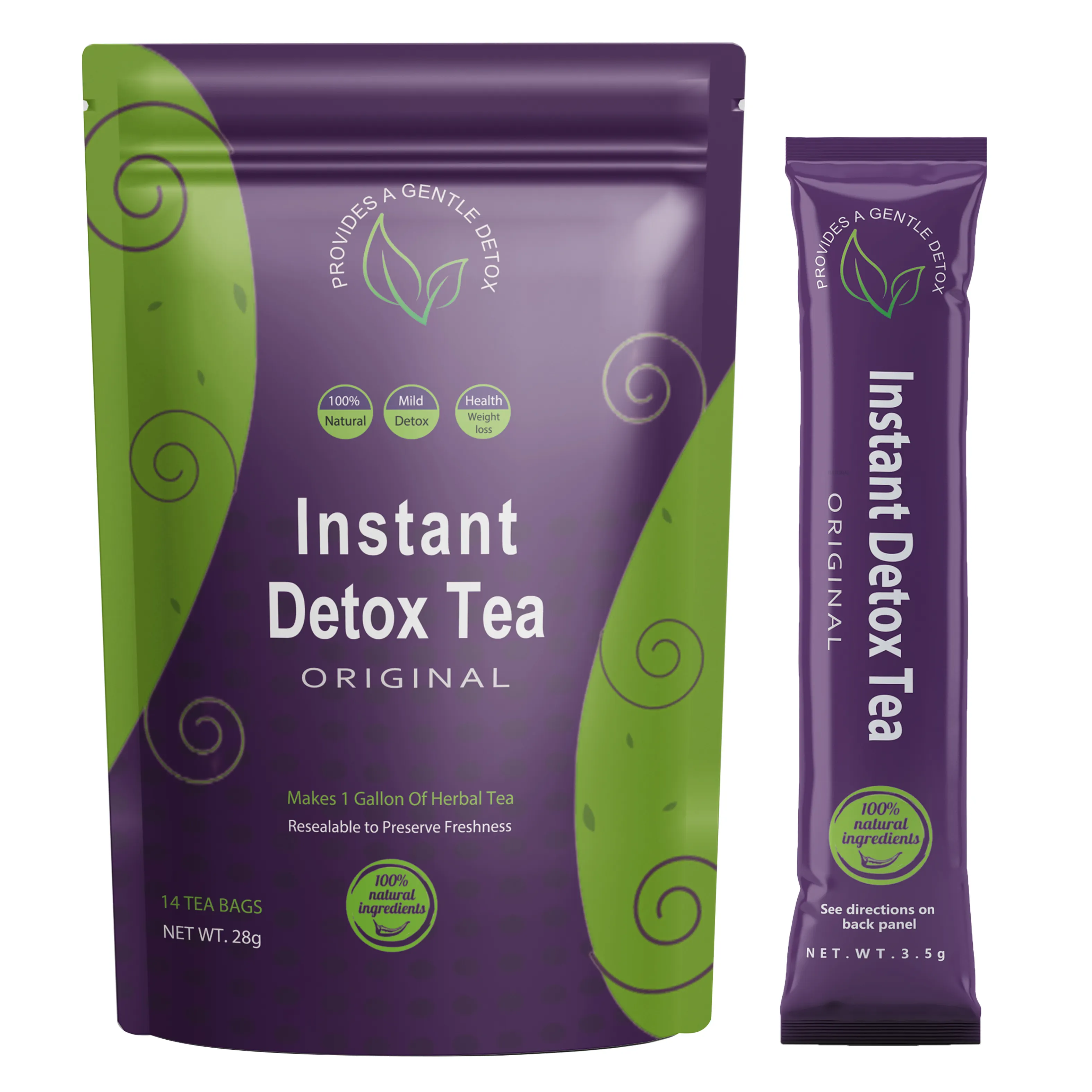 14 Dagen Top Iaso Thee Instant Detox Poeder Sticks Snel Gewichtsverlies Organische Detox Greens Gewichtsverlies Poeder