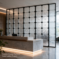 Cloison en verre PVD de qualité supérieure |   Design Art Déco personnalisé découpé au laser pour les intérieurs d'hôtels et de restaurants, décoration de mariage et d'anniversaire