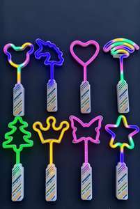 Led Mini Neon Ánh Sáng Gậy-Đa Màu Sắc & Hình Dạng Cầm Tay Gậy Phát Sáng Cho Các Bên & Các Tụ Họp Flash Đồ Chơi Cho Trẻ Em - Product Image 4