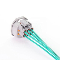 6189-0029 Connecteur d'allumage de pédale d'accélérateur 6 broches, boîtier femelle série MT étanche avec faisceau de câbles de 15 cm