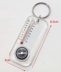 2024 từ la bàn Keychain nhiệt kế, <span class=keywords><strong>Mini</strong></span> la bàn <span class=keywords><strong>Keyring</strong></span> - Product Image 2