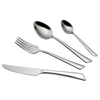 ENSEMBLE DE COUVERTS DE HAUTE QUALITÉ 16/24 PCS SERVIR LE DÎNER EN ACIER INOXYDABLE dans UNE BOÎTE CADEAU