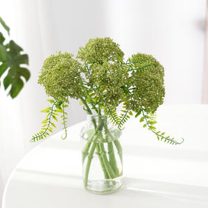 人工オート麦フルーツライスグレインブーケ-フォーム＆シルク素材 30-100cm 高さ 室内/屋外 ソフトデコレーション - Product Image 1