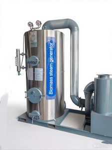 Chaudière industrielle verticale à tubes de fumée et à tubes d'eau, gaz/eau chaude, double usage, pour le séchage des aliments, max. 1,25 MPa - Product Image 1