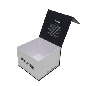 Customize Square Hats Men Baseball Cap Box Black Snapback Baseball Cap Packaging Hat Box Label