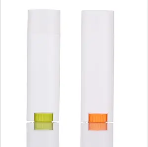 4.5 Gam 5 Gam Nhựa Lip Stick Ống Mỹ Phẩm Mới Son Môi Container Lipbalm Ống Với Over Cap