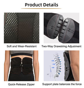 Produits à succès 2026 Ceinture de soutien lombaire élastique avec poulie pour le dos et le soulagement des douleurs dorsales - Product Image 2