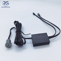 Interrupteur intelligent à détecteur de mouvement infrarouge 12-24V IP21 pour porte simple, installation apparente/encastrée pour armoire et LED