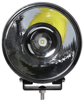 Phare de conduite LED rond de 7 pouces ECE R10 CE 40W 3200LM à faisceau spot, lumière de travail tout-terrain avec connecteur DT pour camions, SUV, 4x4, pick-up