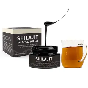 Health Supplement Factory 20g/30g/50g Himalayan Shilajit Resin Gold Grade 100% Pure Shilajit Resin with Fulvic Acid