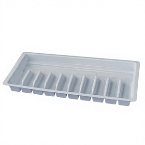 PVC Plastic Tray Blister Recycled Materials 1mm Thickness Glass Ampoule <b>Packaging</b> <b>Pharmaceutical</b> Insert Super International OEM - Product Image 1