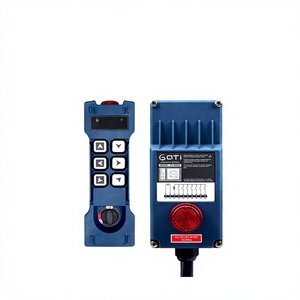 Télécommande industrielle sans fil GOTI GT-RS04 pour grue et palan, clavier plastique étanche à 4 boutons, code fixe pour treuil - Product Image 4