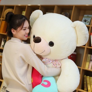 ตุ๊กตาหมีตัวใหญ่ขนาดใหญ่พิเศษ ถือหัวใจ <span class=keywords><strong>3</strong></span> ดวง ของเล่นตุ๊กตาขนนุ่มยักษ์ ขายส่งจากโรงงาน สำหรับเป็นของขวัญวันวาเลนไทน์ - Product Image 4