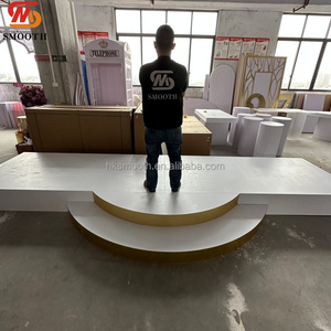 SMOOTH Multi Section Detachable <b>Wedding</b> Stage with Thick Support Inner Frame Structure for <b>Wedding</b> Event Stage Decor - Product Image 3