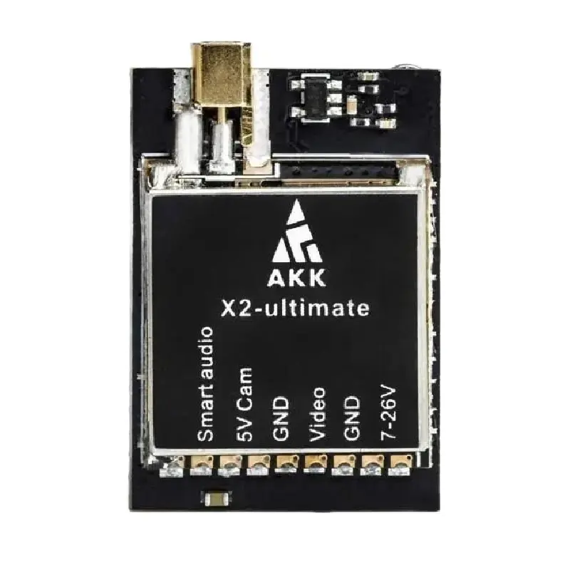 AKK X2-ultimate pemancar FPV, Quadcopter RC Drone balap 25mW/200mW/600mW/1200mW 5.8GHz 37CH dengan audio untuk