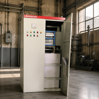 Système de démarrage de moteur à anneau collecteur haute et basse tension 500 kW, panneau de commande de démarreur progressif à résistance liquide, type réostat à eau