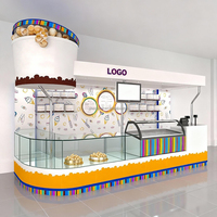 Fabrik benutzer definierte Acryl Dessert Display Box Acryl Gebäck Display Box Restaurant Partys Candy Kiosk für Mall