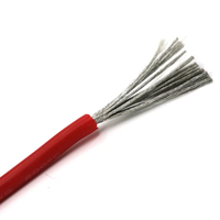 Cable Eléctrico de Cobre con Aislamiento de Silicona de 6 AWG a 30 AWG, Fabricado en China