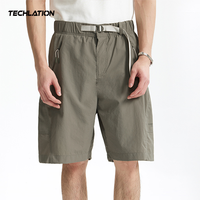 Shorts de sport légers en nylon TECHLATION CORDURA pour hommes, pantalon cargo de randonnée Ripstop, logo personnalisé tendance, pantalon d'escalade ample pour hommes
