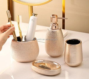 4-pieza cerámica conjunto <span class=keywords><strong>de</strong></span> accesorios <span class=keywords><strong>de</strong></span> baño <span class=keywords><strong>de</strong></span>-incluye jabón líquido o dispensador <span class=keywords><strong>de</strong></span> loción w/<span class=keywords><strong>cepillo</strong></span> <span class=keywords><strong>de</strong></span> dientes titular <span class=keywords><strong>de</strong></span> la vaso plato <span class=keywords><strong>de</strong></span> jabón - Product Image 3