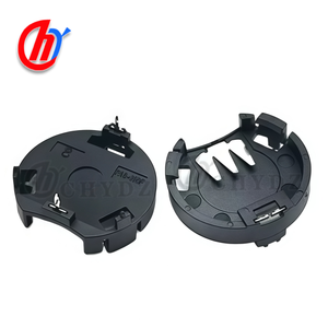 Держатель батареи оловя-25 ℃ ~ + 85 ℃ фосфористая бронза CR2032 разъем батареи BS-2032-2 DIP BS-02-A1BK007 - Product Image 1