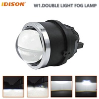 Nouveau design W1 3 pouces LED projecteur lentille antibrouillard avant feux de conduite accessoires de voiture