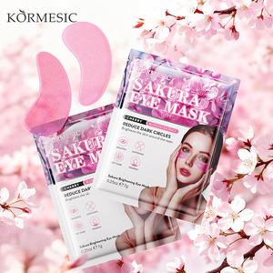 KORMESIC - Parches de Gel de Silicona para Ojos con Certificación Bpom, Marca Privada, 7g, con Colágeno, Ácido Hialurónico, Efecto Refrescante e Hidratante - Product Image 1