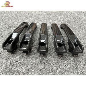 Manijas de Puerta de Fibra de Carbono Brillante para Mercedes Benz Clase G W464 G500 G350 G63 2019-2024, Piezas de Repuesto para Automóviles, Molduras Laterales - Product Image 4