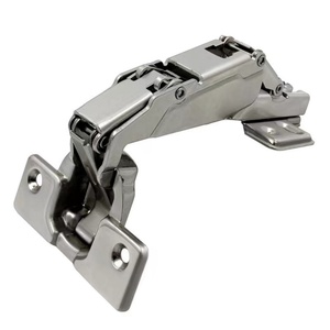 180 Degree Concealed Hydraulic Adjustable 35mm Nickel-Plated Steel Buffer Hinges Soft Closing Cabinet Hotel Bedroom Home Office - Product Image 1
