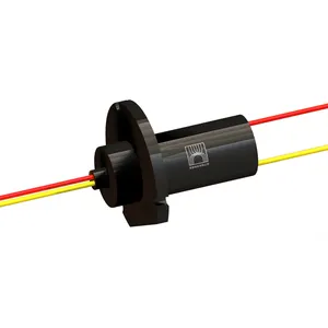 12mm diameter 18 wires 2A capsule slip ring for rotating transfer low current and video signal