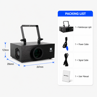 Lumière LED kaléidoscope 150W, IP20, contrôle DMX512, gradation linéaire, effet kaléidoscope, éclairage de scène pour DJ, discothèque, fête, mariage