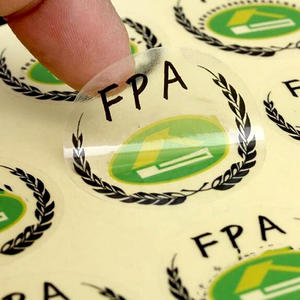 Tùy chỉnh vòng trong suốt chuyển nhãn dán nhãn in ấn rõ ràng vinyl nhựa chuyển Nhãn dán logo trong suốt chuyển dán - Product Image 6