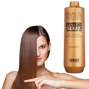 Luxliss High Quality Wholesale Smoothing Cysteine System Nanoplastia Brazilian Straightening Hair Keratin Treatment
