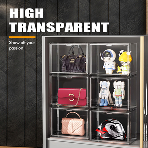 DAYOOH Présentoir Boîte de Rangement à Main Transparente Hot Selling pour Sacs à Main, Rangement en Acrylique Transparent pour Sacs à Main - Product Image 4