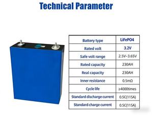 Batterie LF230 3.2V 230Ah pour véhicules - 4000 cycles - Stock Russie - Livraison rapide - Product Image 3
