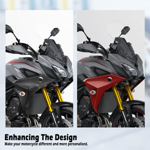 Lzxxun — couvercle de plaque latérale de radiateur, <span class=keywords><strong>accessoires</strong></span> de moto pour Yamaha <span class=keywords><strong>Tracer</strong></span> <span class=keywords><strong>900</strong></span> <span class=keywords><strong>GT</strong></span> 2018 <span class=keywords><strong>2019</strong></span>, protecteur de cadre, glisseurs de cadre, 2020 - Product Image 3