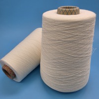 Offre Spéciale Fil Mélangé Coton Polyester MVS CVC 65/35 32S 40S Filé Vortex pour Tissu Tricoté