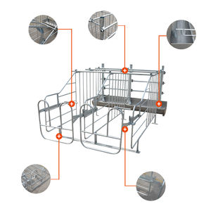 HengYin Jaula de Gestación Nueva al por Mayor con Diseño de Puerta Trasera para Granjas de Cerdos, Material Galvanizado en Caliente, Larga Vida Útil HY-AFS - Product Image 3
