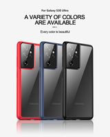 Coque de téléphone portable pour Samsung S21 Plus, housse transparente en TPU, antichoc