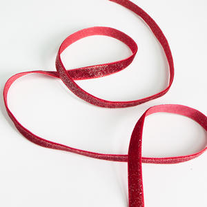 MSD 신제품 글리터 벨벳 리본, 장식용 크리스마스 선물 포장 리본 - Product Image 3