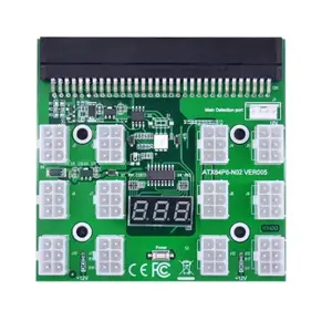 Power Module Breakout Board 12 Poorten 6Pin Power Interface Voor Hp 1200W 750W Psu Gpu