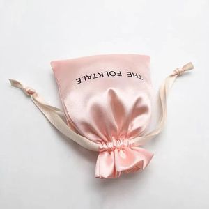 Custom Logo Eco-Friendly Canvas Cotton <b>Drawstring</b> Pouch Bag Simple Style - Product Image 4