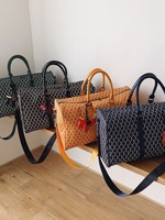 Bolsa de Viaje Moderna para Hombre y Mujer, Bolsa de Mano, Bandolera, Bolsa de Fitness de Gran Capacidad