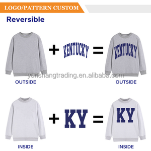 Sudadera Unisex con Cuello Redondo, Estilo Hip Hop Urbano, Hombros Caídos, Color Liso, Talla Grande, con Impresión de Logotipo Personalizado - Product Image 6