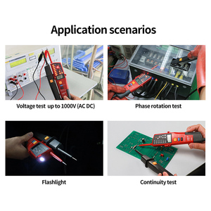 UNI-T UT18E Voltímetro Digital de CA/CC de 1000V, Prueba de Continuidad, Prueba de Secuencia de Fase, Indicador de Voltaje, Medidor de Frecuencia, Pantalla LCD L88 - Product Image 6