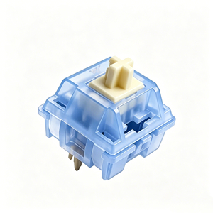 สวิตช์คีย์บอร์ดแบบกลไก KTT <span class=keywords><strong>Brue</strong></span> Axis สวิตช์แบบ Linear สำหรับคีย์บอร์ดแบบ Hot-Swappable DIY แบบ 5 พิน มีสินค้าในสต็อก - Product Image 1