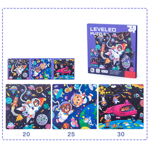 Bambini in età prescolare 3 in 1 libro Puzzle <span class=keywords><strong>di</strong></span> carta 10 disegni <span class=keywords><strong>di</strong></span> diversi livelli <span class=keywords><strong>di</strong></span> Puzzle <span class=keywords><strong>libri</strong></span> <span class=keywords><strong>di</strong></span> scena dei cartoni animati pensiero logico Puzzle - Product Image 3