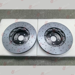 Kit de disques de frein en céramique carbone Aplus Racing 10N 10 Pot avec revêtement en carbure de silicium R20 pour Audi A4 RS7 S4 2015 - Product Image 4