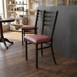 เก้าอี้รับประทานอาหารสุดหรูสีเข้ม - Product Image 3
