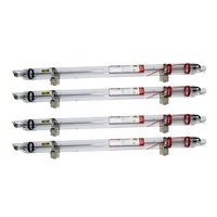 Tabung laser co2 100W, bagian peralatan laser co2 kaca tabung laser